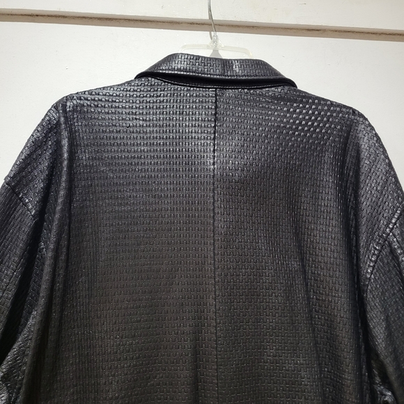 Saxony Leather Shirt Jacket - Picture 11 of 12